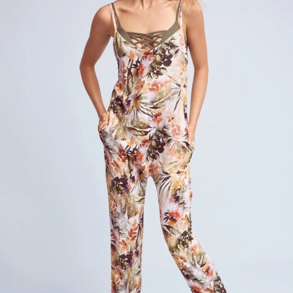 Boys + Arrows Laid Back Lenny Jumpsuit in Red Sonia - Picture 2 of 10